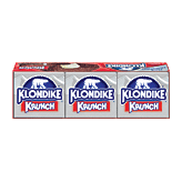 Klondike Krunch vanilla light ice cream in a milk chocolate flavored coating with crispy rice, 6 bars Full-Size Picture